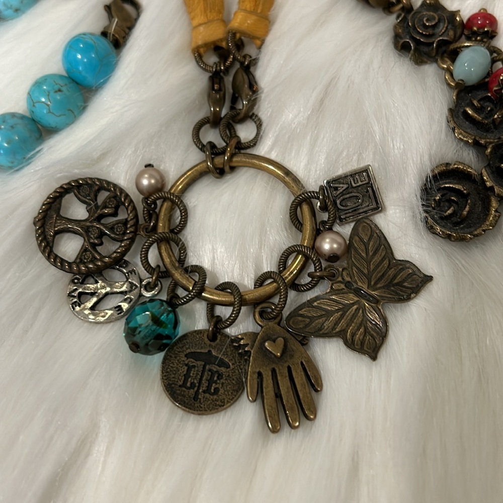 Lenny & Eva 4 pc Pendant Set RARE! - Picture 5 of 16
